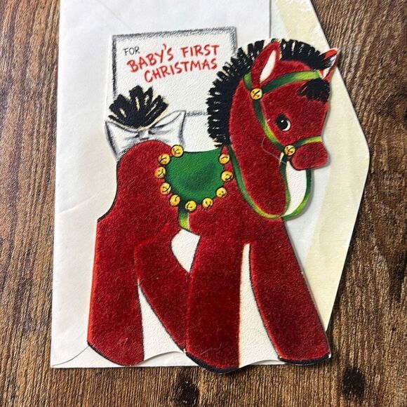 Lot of 4 vintage 1960-65 Santa & Me photo picture + card - Picture 9 of 13